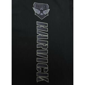 Fanatics Kevin Harvick NASCAR 2XL Black SS Graphic Tee Big American Flag on Back